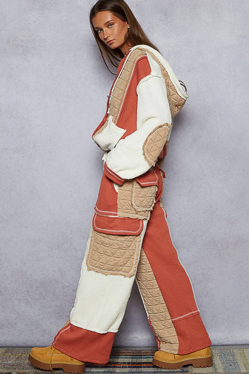 Quilted Thermal Hoodie/Jacket