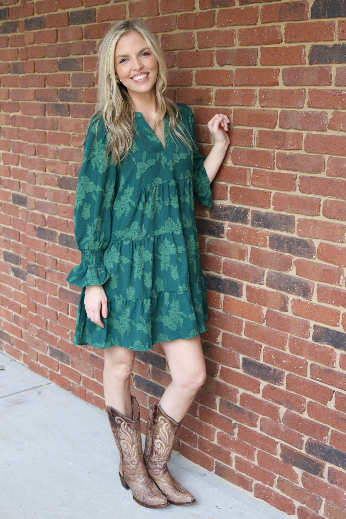 Jaded Tiered Baby Doll Dress