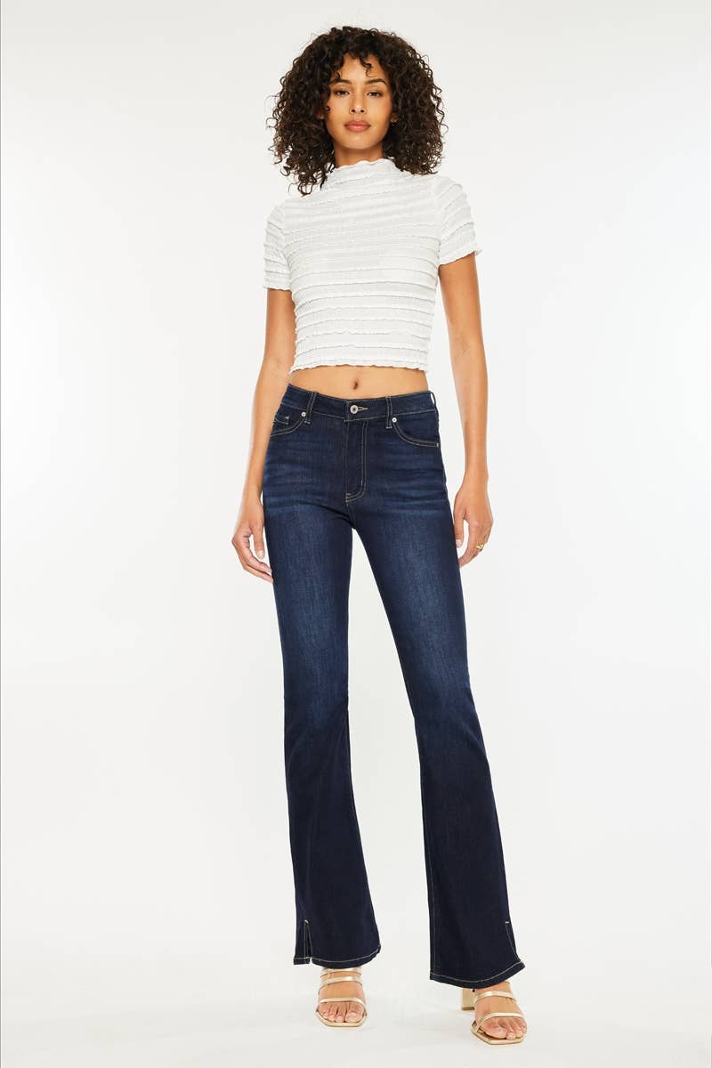 KanCan High-RIse Bootcut Dark Wash Denim