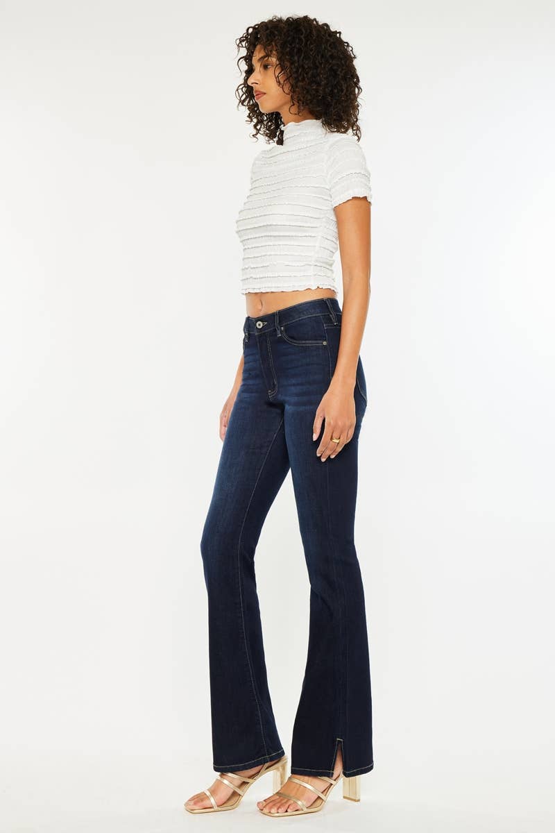 KanCan High-RIse Bootcut Dark Wash Denim