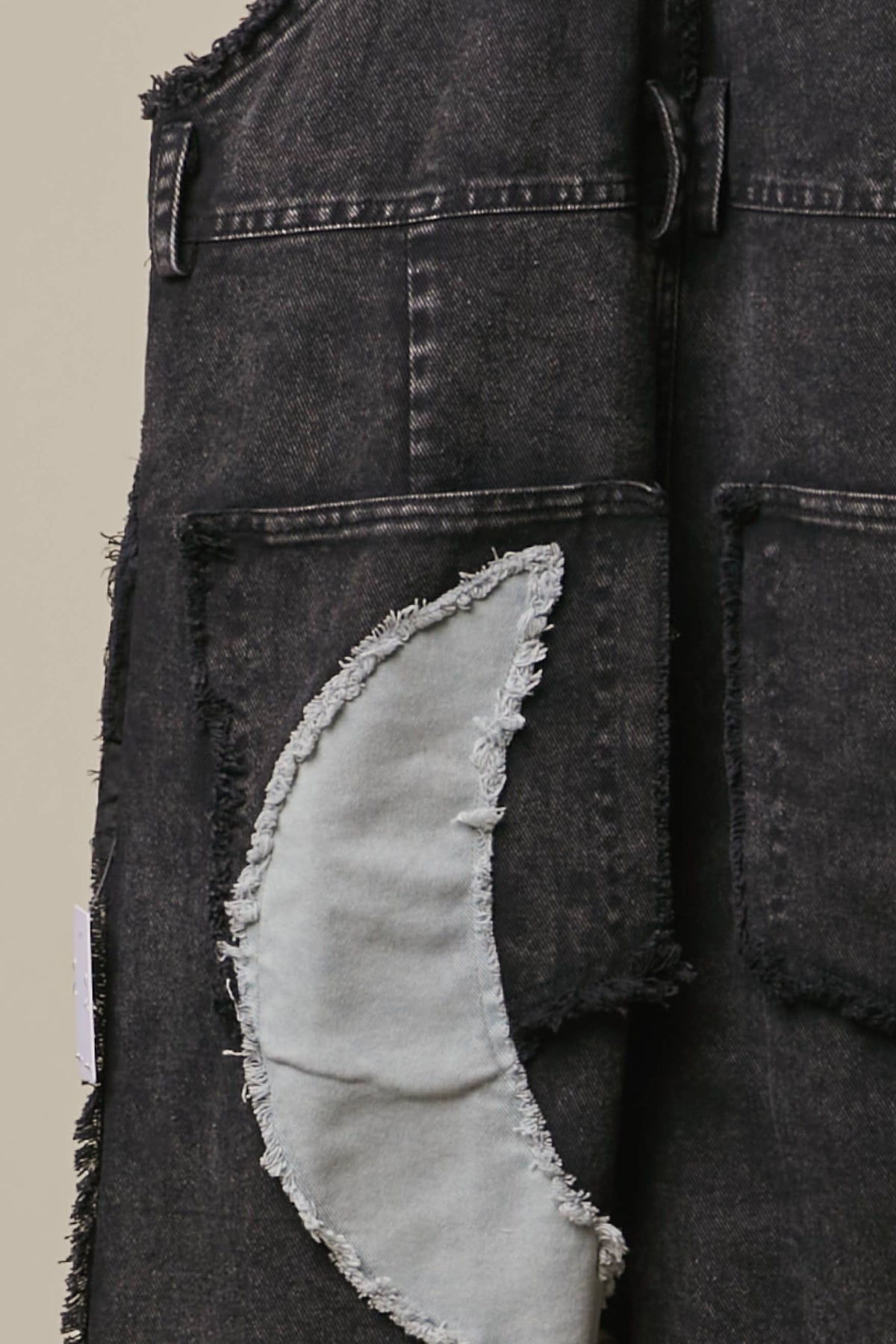 The Sun Moon and Stars Overalls in Black
