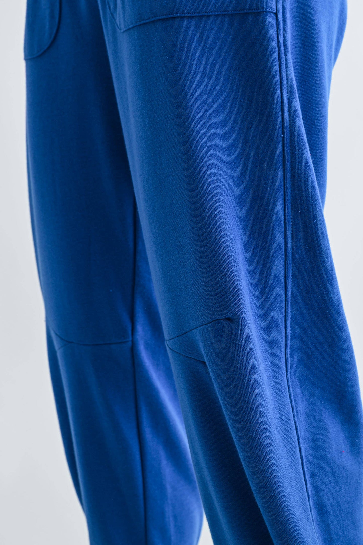French Terry Lounge Joggers in Royal Blue