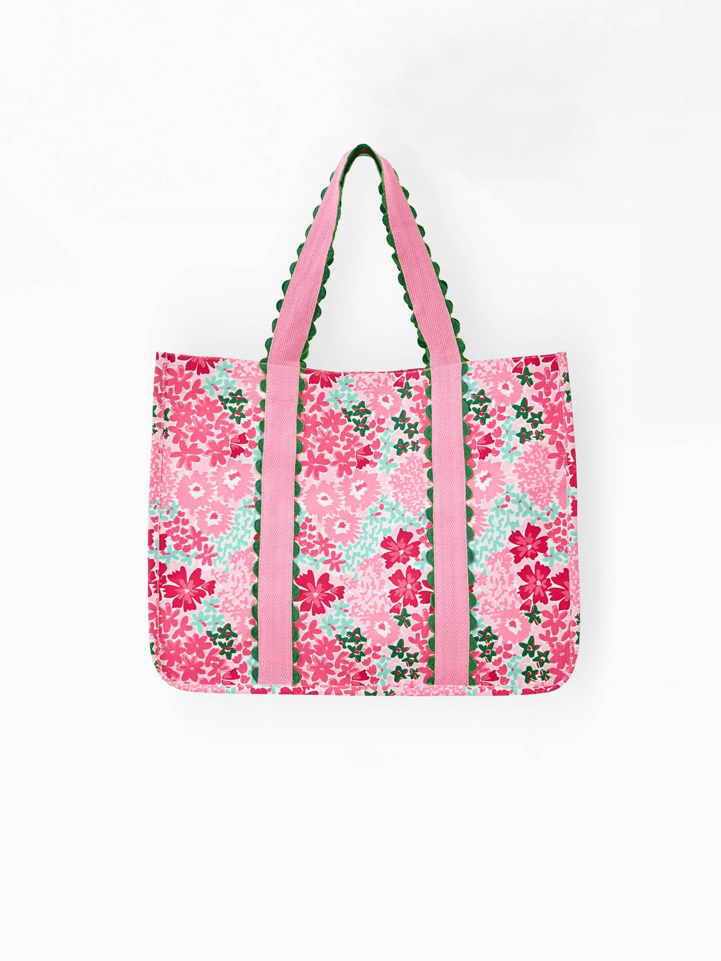 Monaco Carryall Tote Pink Floral