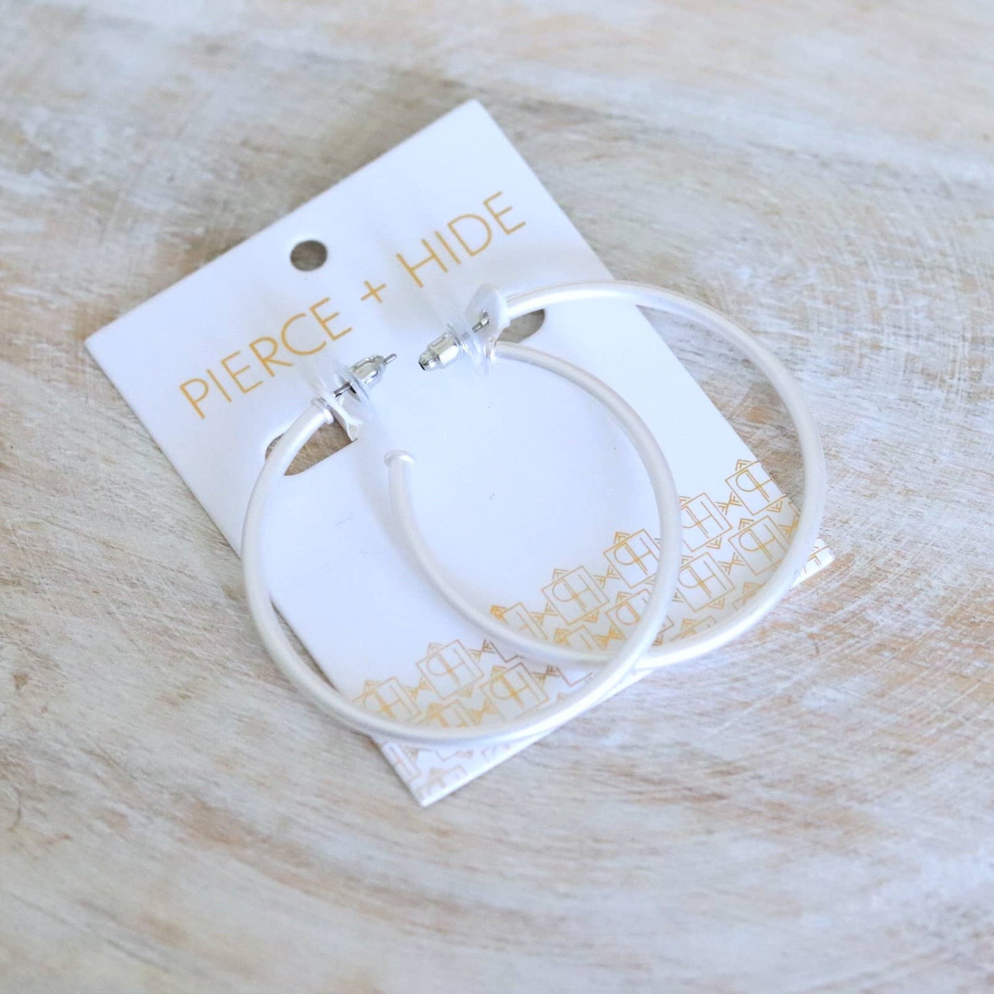 Skinny Everyday Silver Hoop