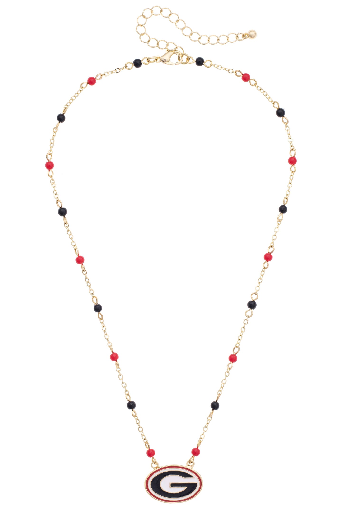 Georgia Bulldogs Logo Layering Necklace