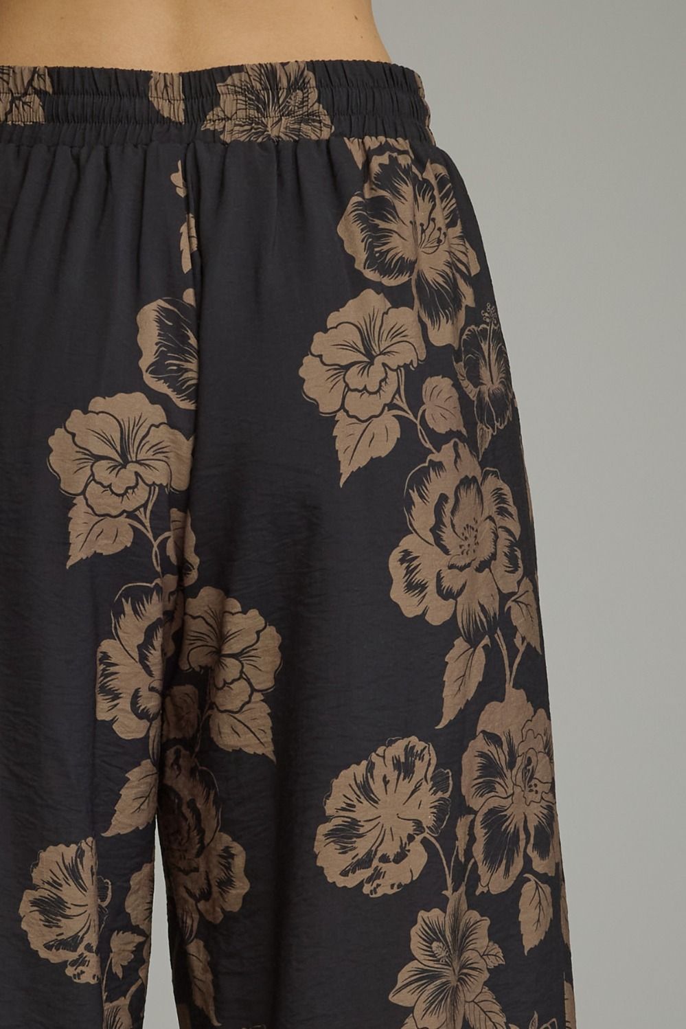 Floral Wide Leg Pants