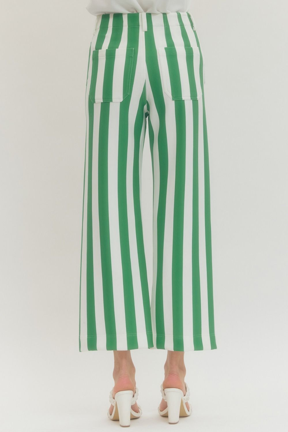 Green Stripe Bottoms
