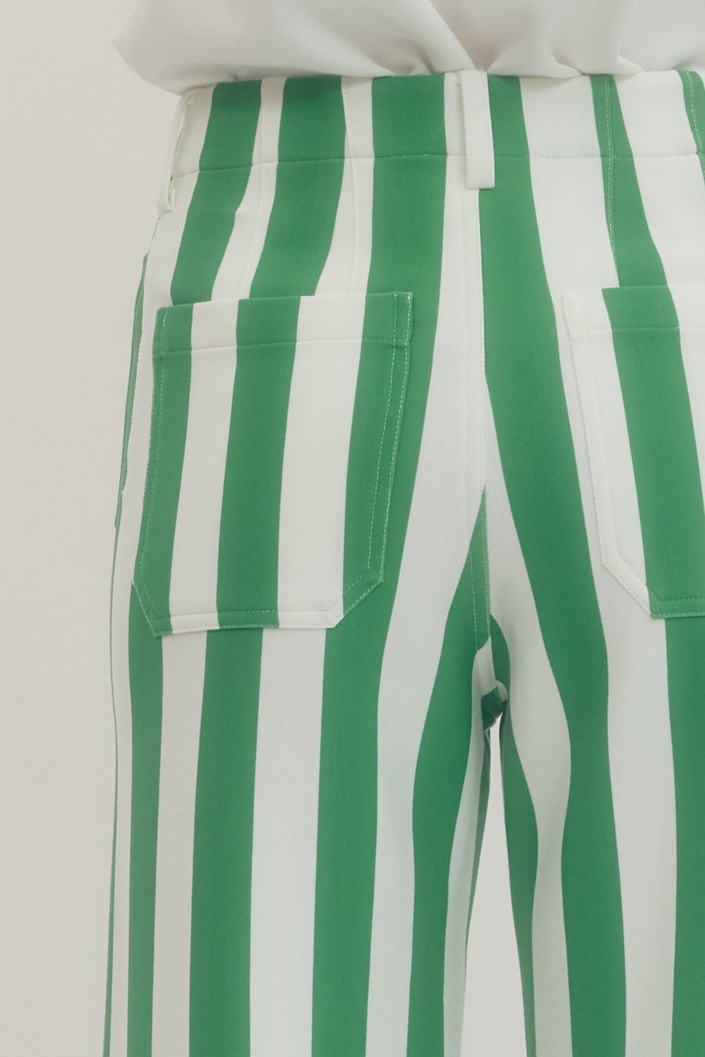 Green Stripe Bottoms