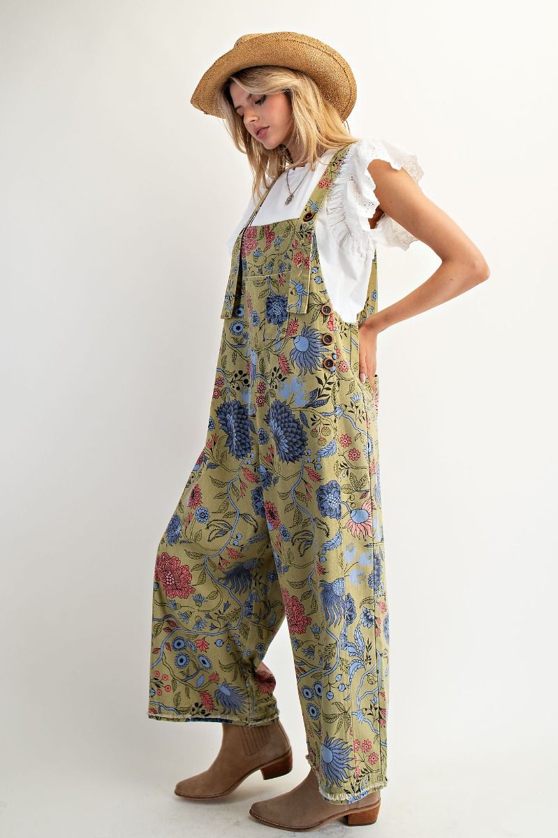 Garden Cropped Length Overalls
