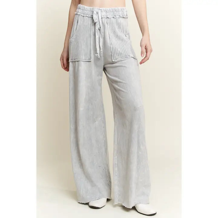 Groovy in Gray Wide Leg Pant