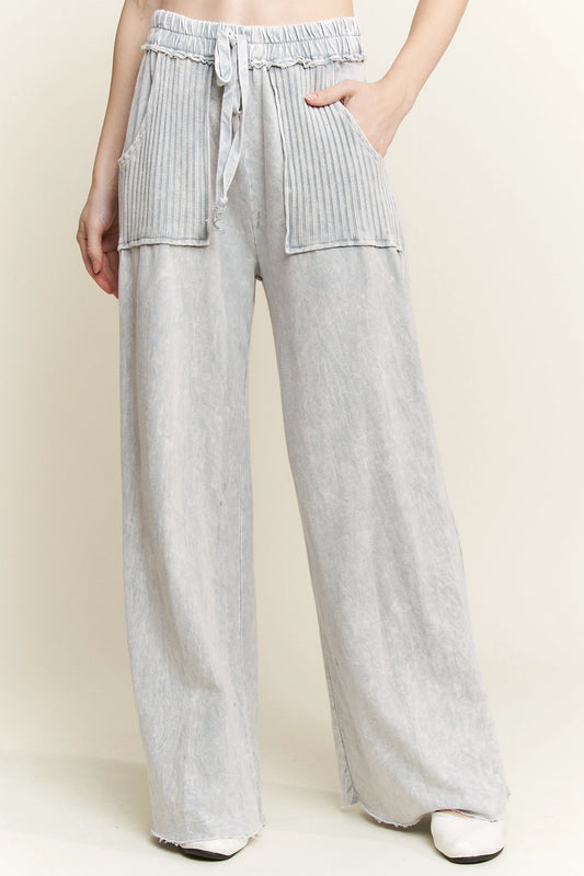 Groovy in Gray Wide Leg Pant
