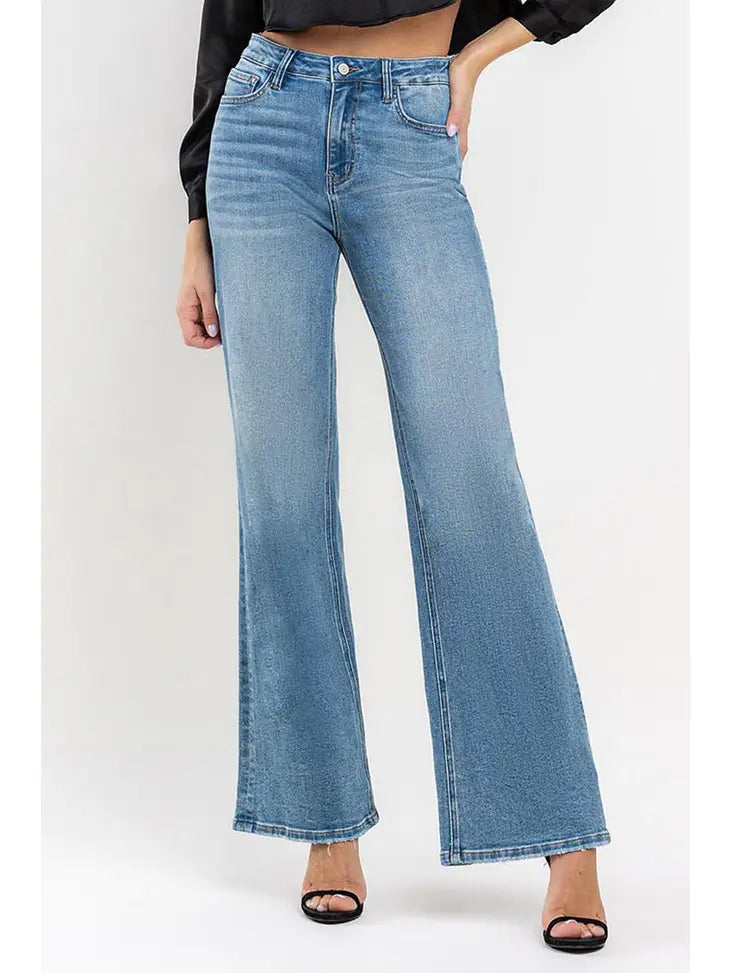 Vervet High Rise Wide Leg Jeans