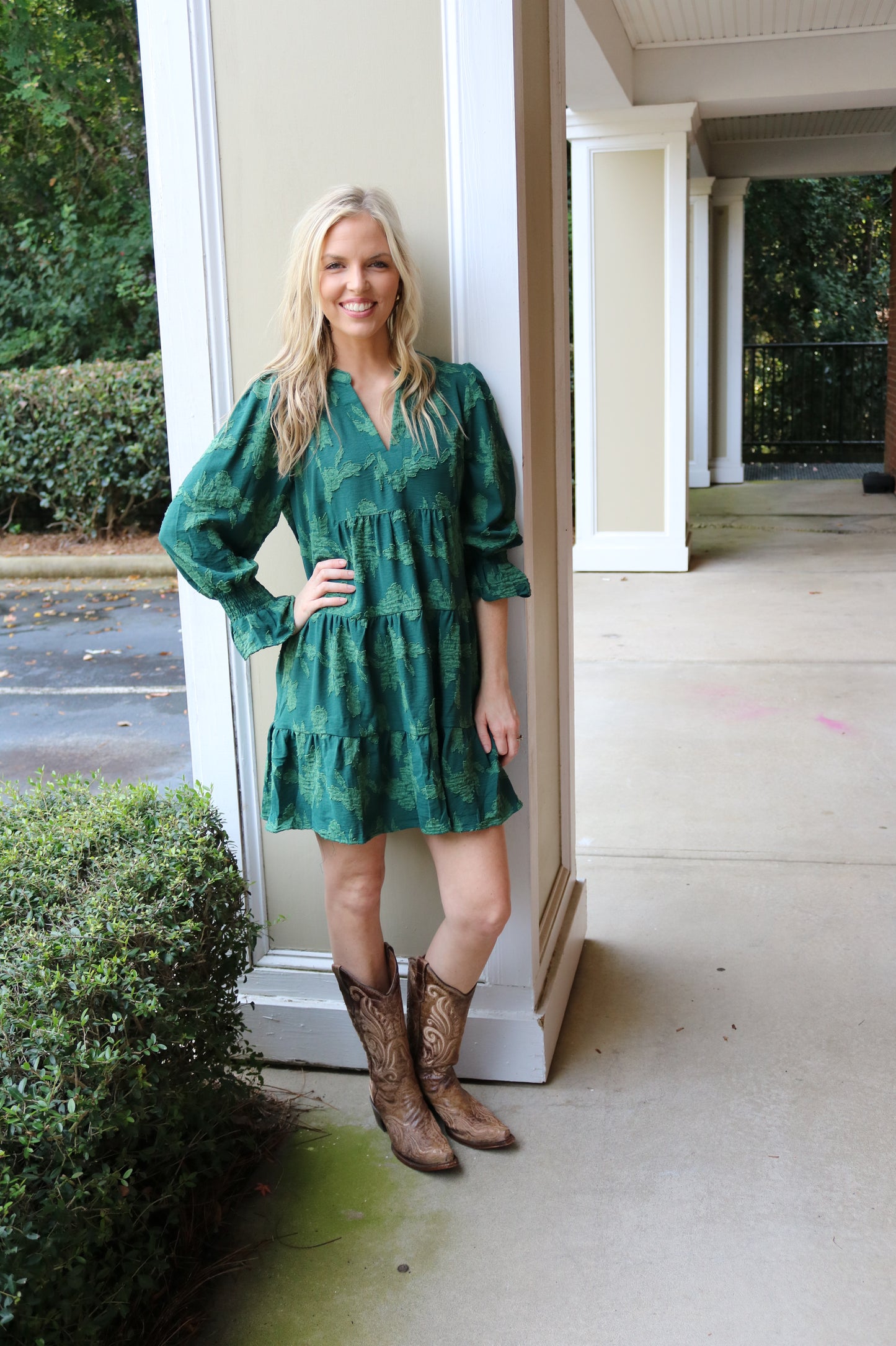 Jaded Tiered Baby Doll Dress