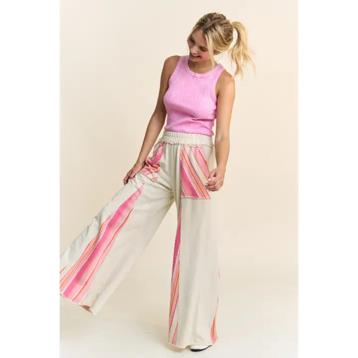 Sherbet Striped Hippie Pant