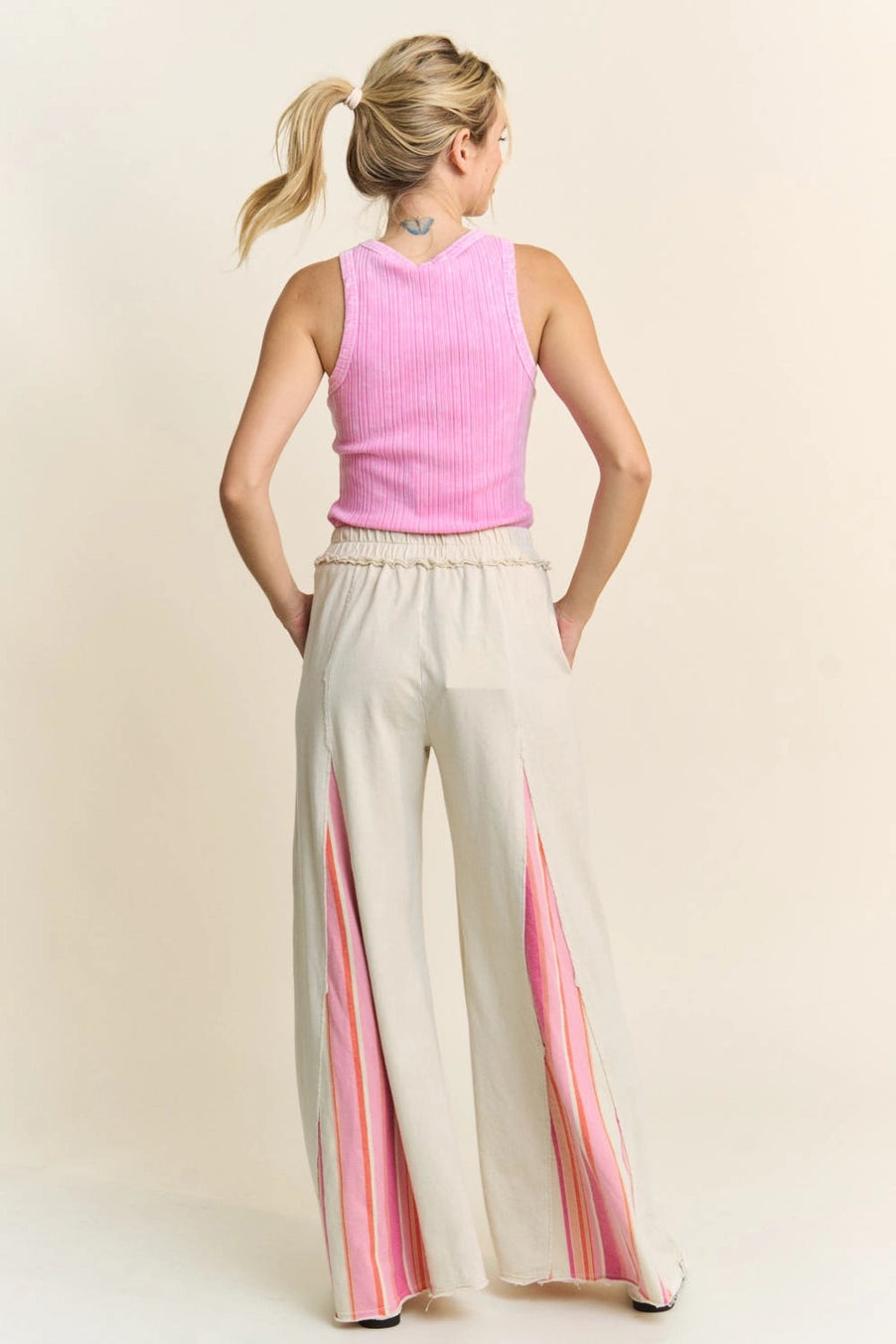 Sherbet Striped Hippie Pant