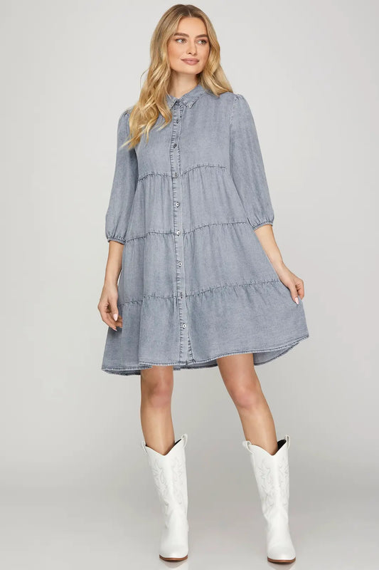 I Wanna Be Denim But I'm Not Dress!