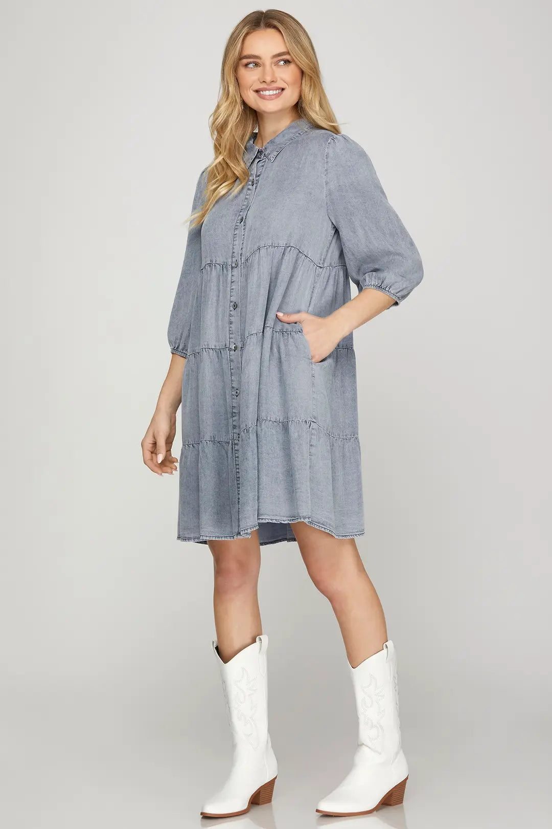 I Wanna Be Denim But I'm Not Dress!