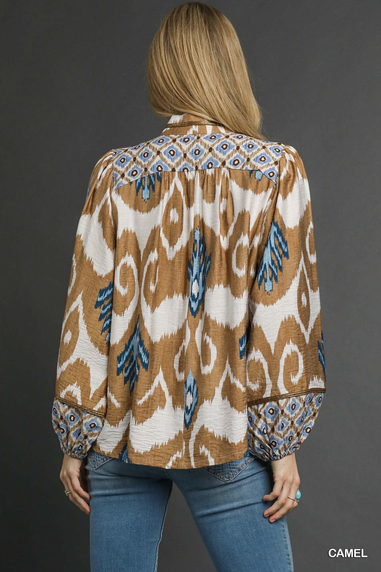 Inka Printed Boho Top