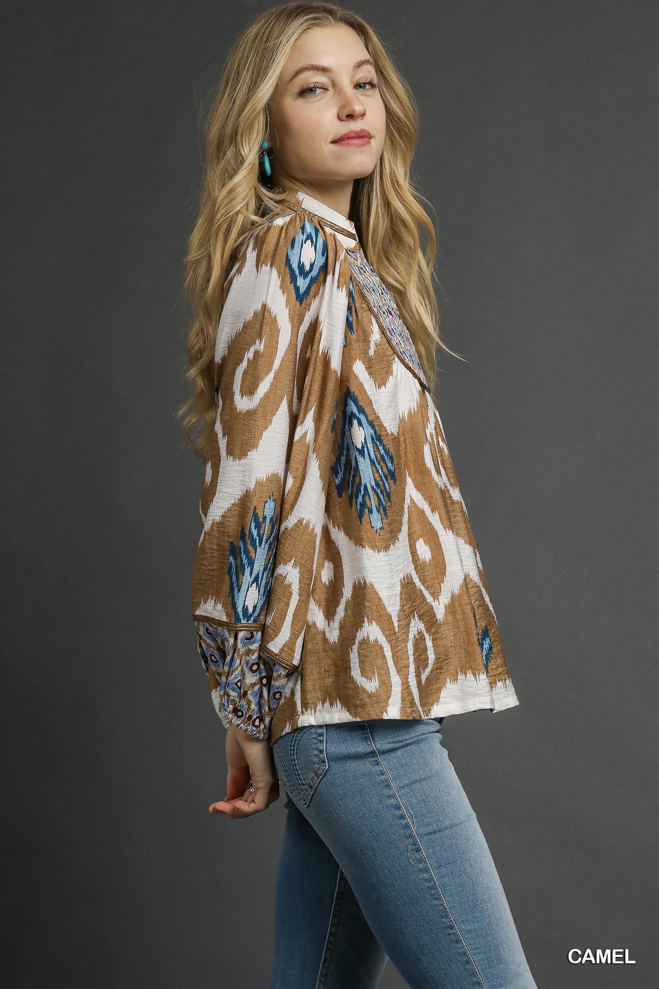 Inka Printed Boho Top