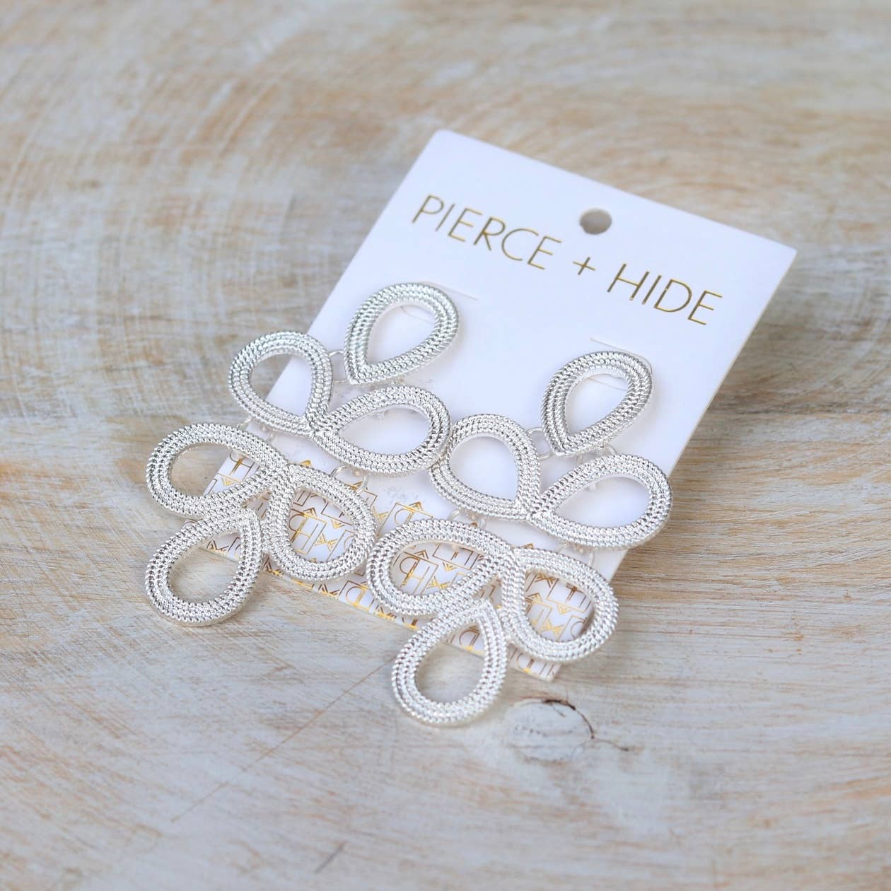 Silver Plaza Earrings