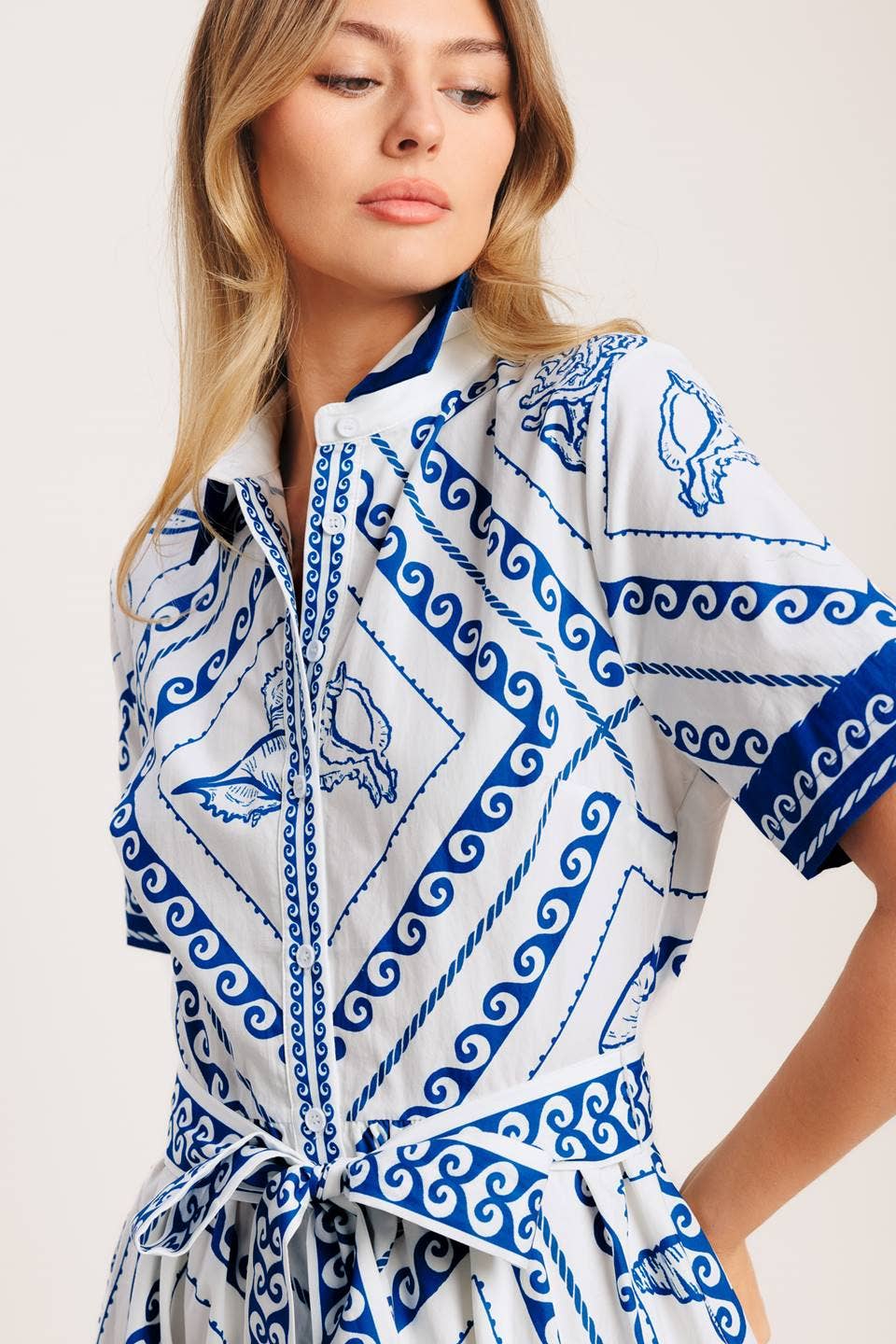 Sea Shell Mini Dress