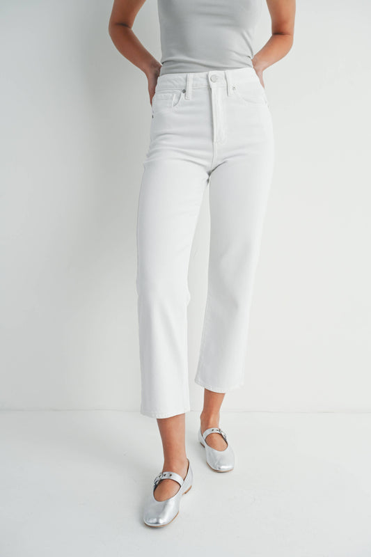 JBD Vintage Straight White Denim