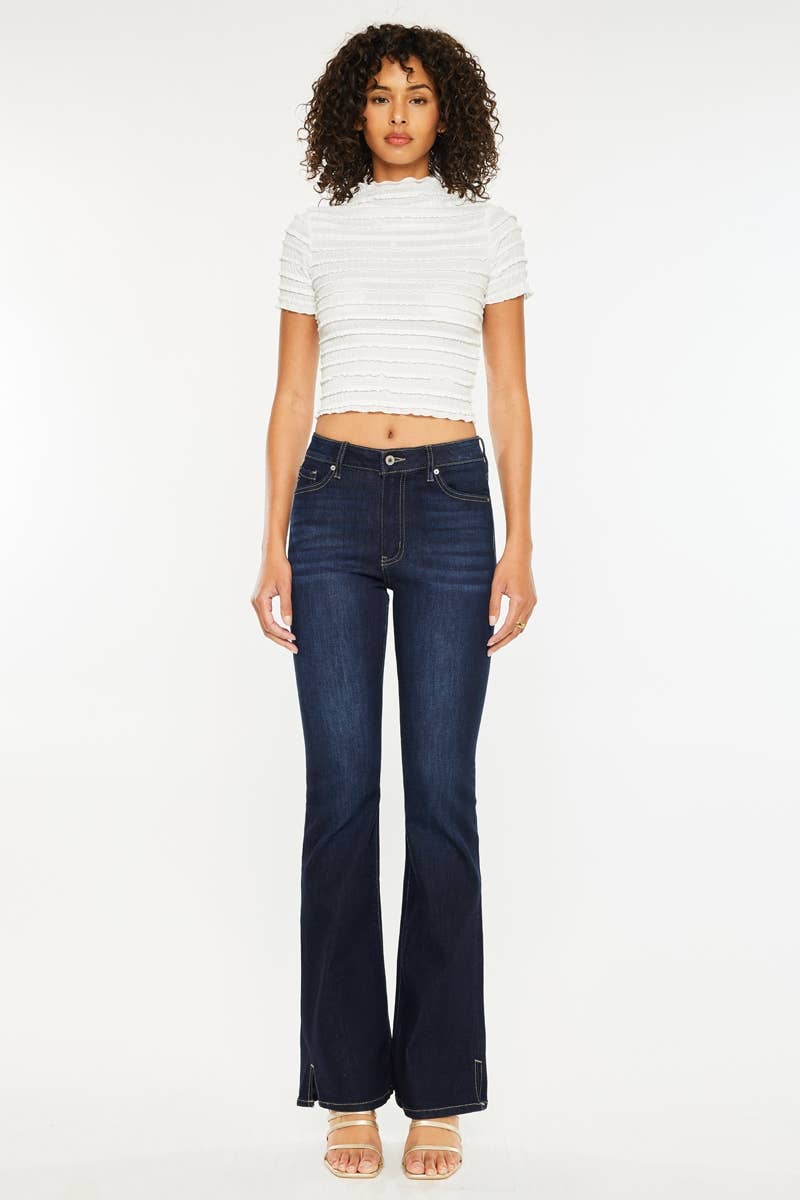 KanCan High-RIse Bootcut Dark Wash Denim
