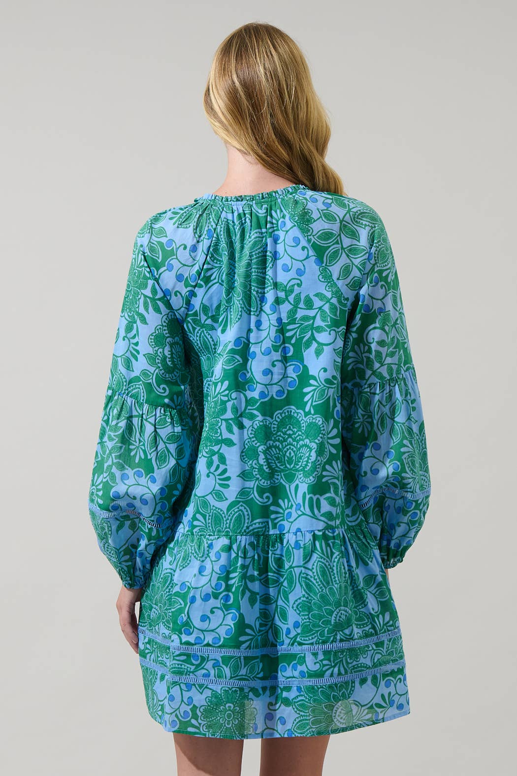 Floral Shift Mini Dress