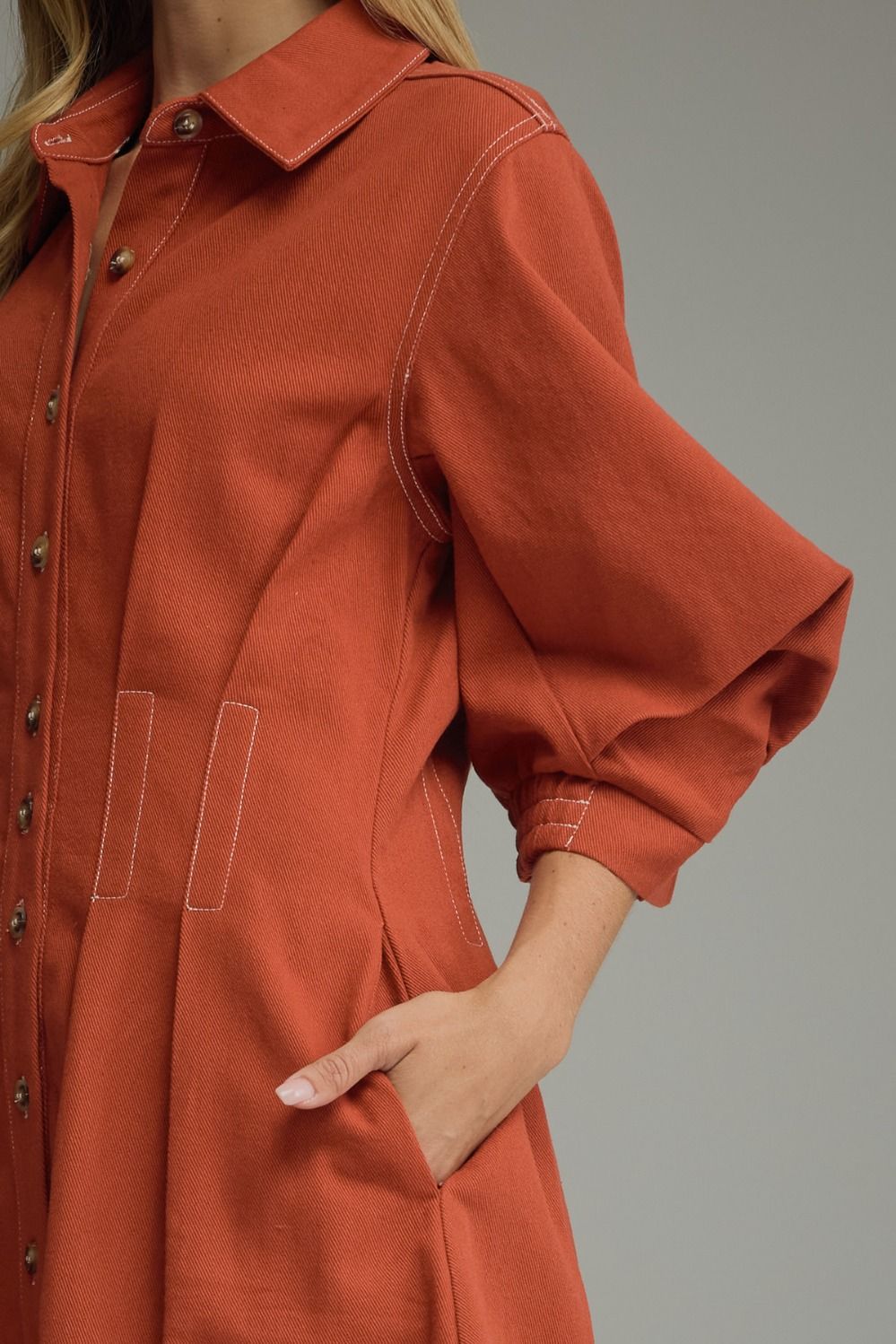 Fall Vibes Denim Dress