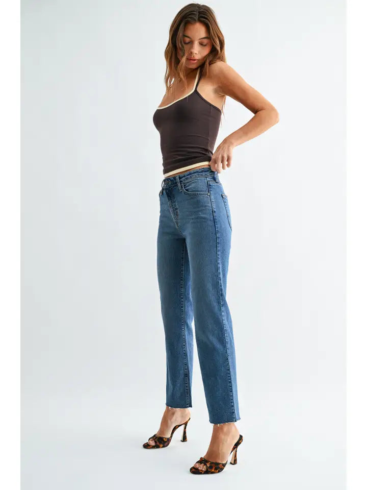 JBD Scissor Cut Straight Jeans
