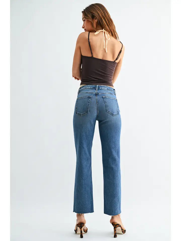 JBD Scissor Cut Straight Jeans